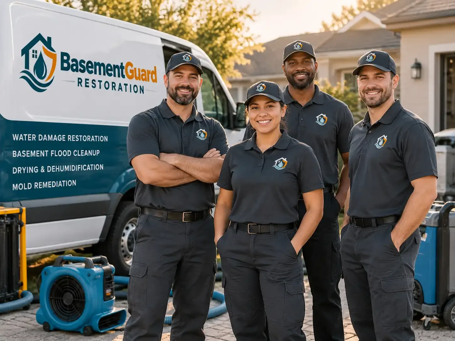 Basement Water Damage Restoration company in Everest, KS